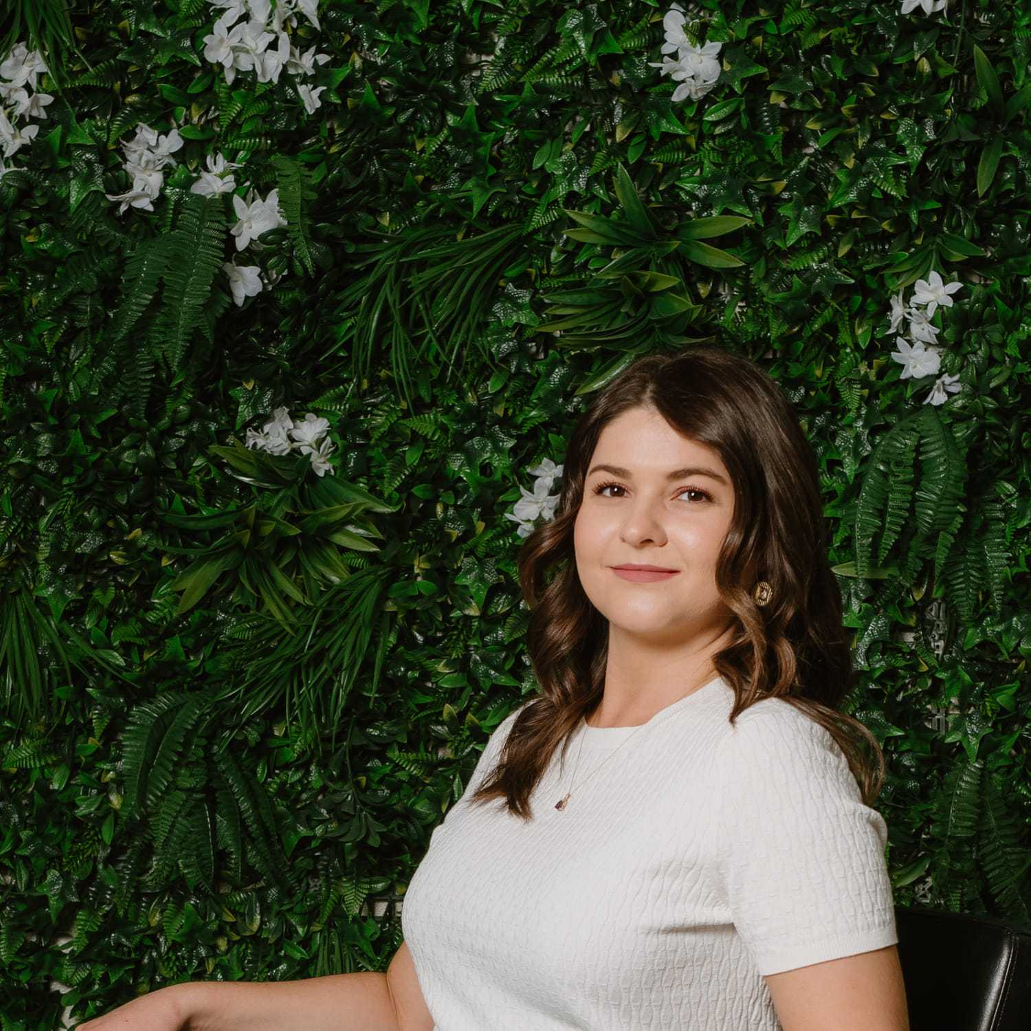 Portrait of Anastasiya, a professional stylist at Utopia Salon, showcasing their expertise and style.